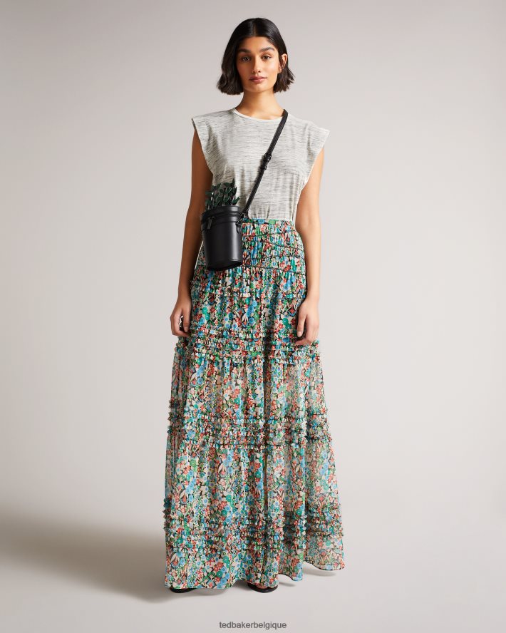 être Ted Baker femmes gilet Julesa avec détails sur les épaules blanc FR8J42580 vêtements