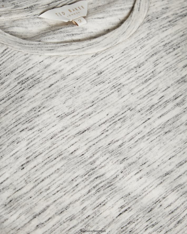 être Ted Baker femmes gilet Julesa avec détails sur les épaules blanc FR8J42580 vêtements