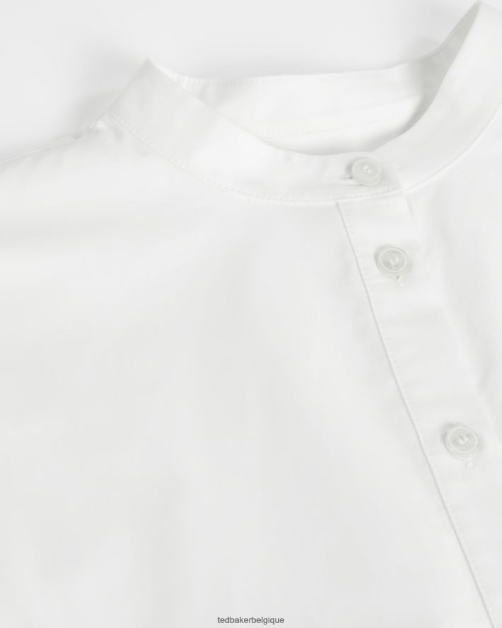 être Ted Baker femmes itala - blouse à détails découpés blanc FR8J42565 vêtements