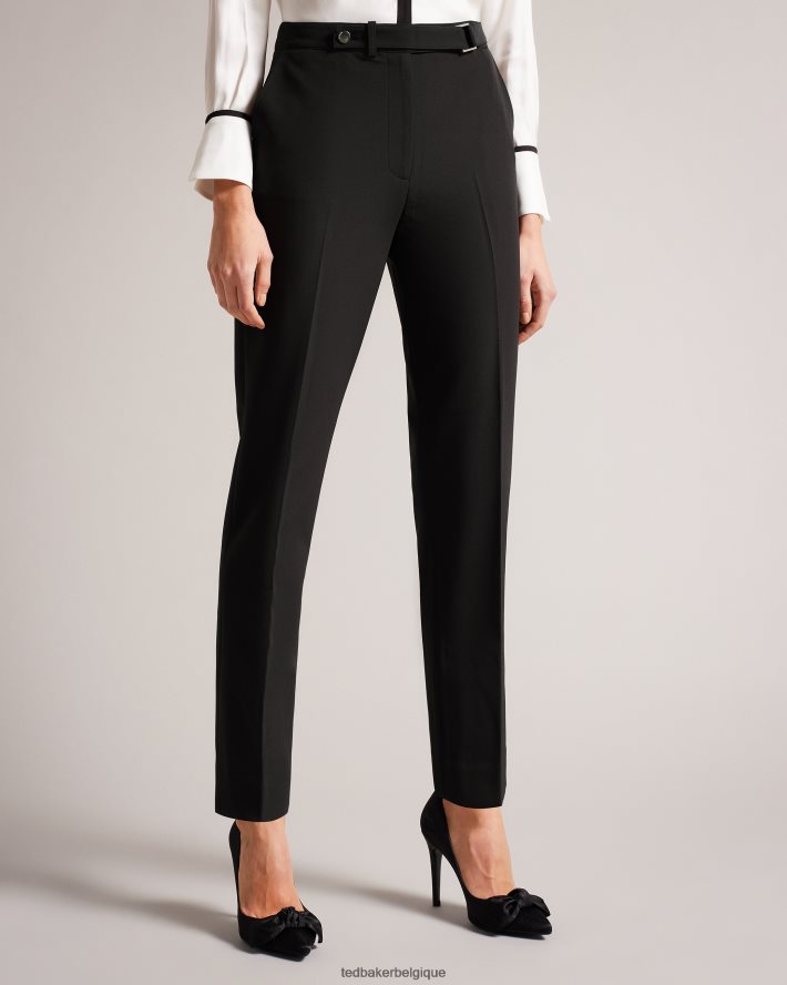 être Ted Baker femmes pantalon ajusté rraet noir FR8J42552 vêtements