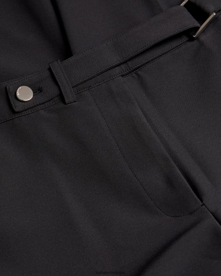 être Ted Baker femmes pantalon ajusté rraet noir FR8J42552 vêtements