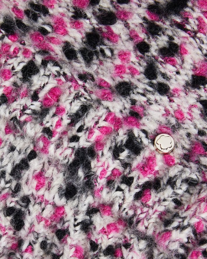 être Ted Baker femmes pull court technique bbetsy rose profond FR8J42588 vêtements