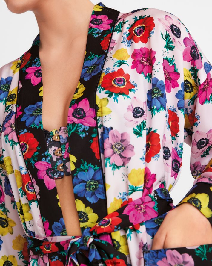 être Ted Baker femmes robe de chambre dittsa à imprimé fleuri multicolore FR8J42606 vêtements