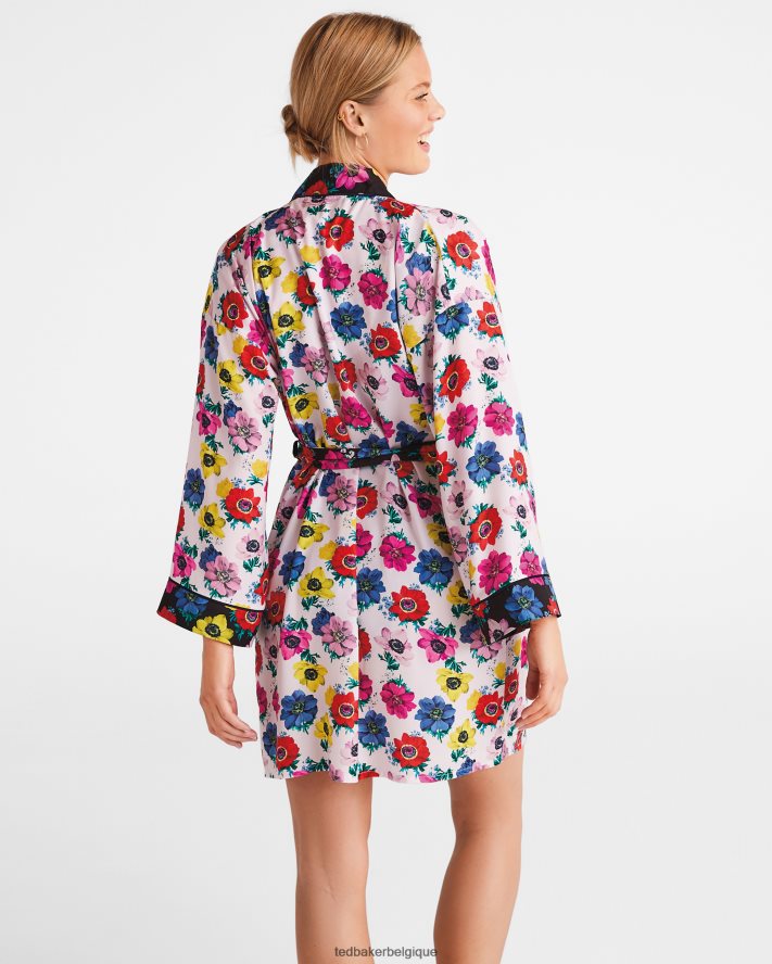 être Ted Baker femmes robe de chambre dittsa à imprimé fleuri multicolore FR8J42606 vêtements
