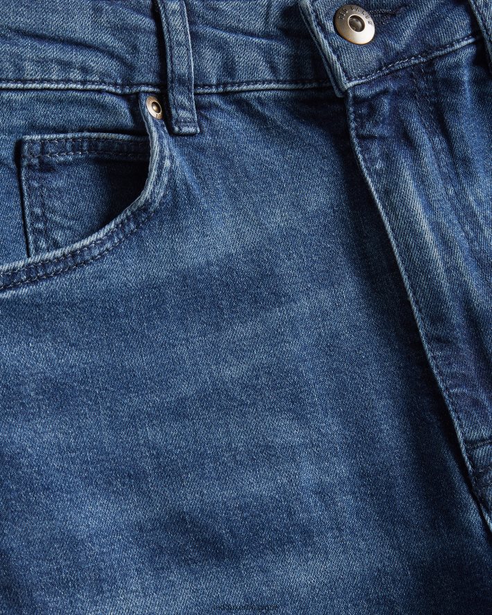 être Ted Baker femmes piamo jean évasé lavage foncé FR8J42583 vêtements