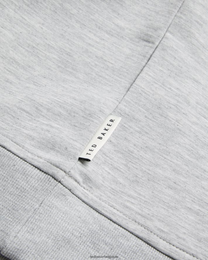 être Ted Baker femmes sweat à logo Lorito gris FR8J42537 vêtements