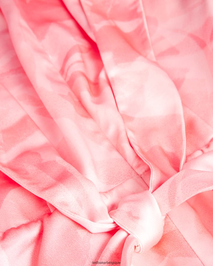 être Ted Baker femmes Tinslee - Combinaison large à col licou corail FR8J42180 vêtements