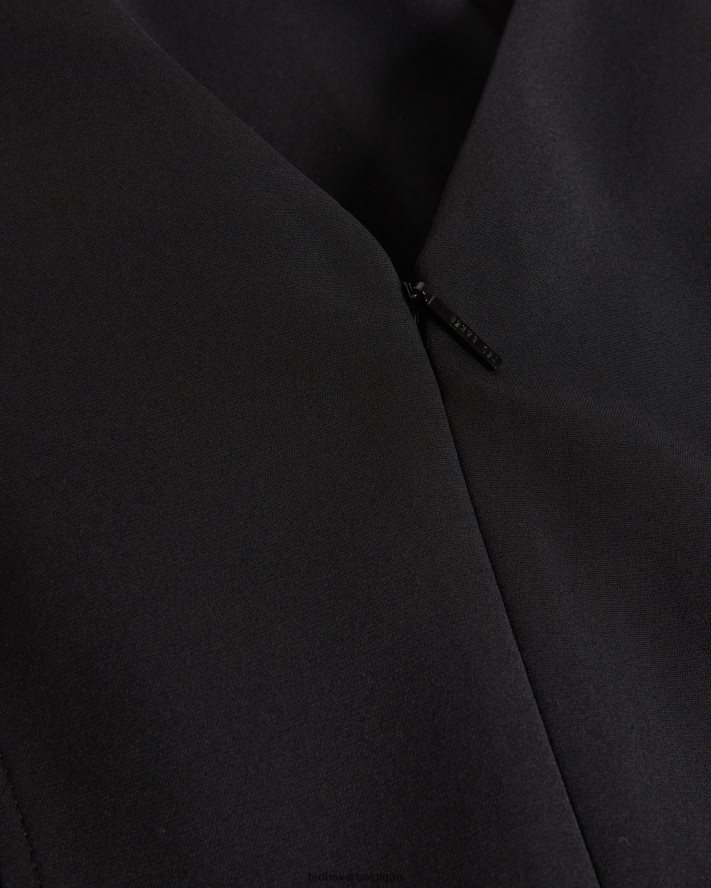 être Ted Baker femmes combinaison ajustée sans manches bettsee noir FR8J42236 vêtements