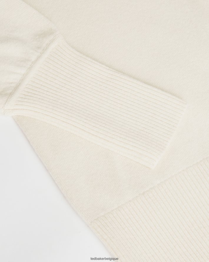 être Ted Baker femmes astryyd - cardigan à manches drapées naturel FR8J42521 vêtements