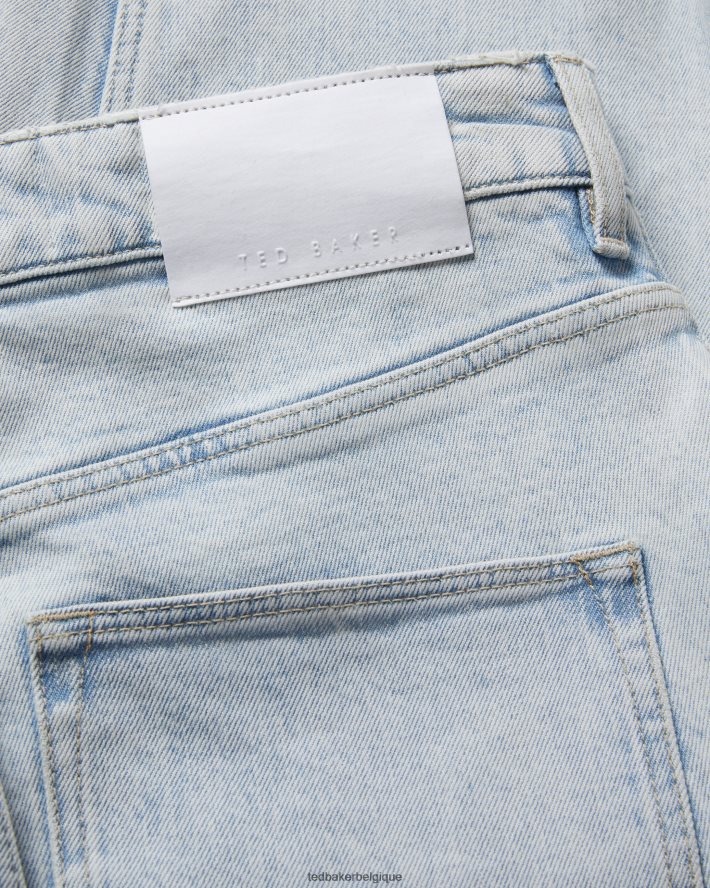 être Ted Baker femmes Chrishl - Jean coupe droite à la cheville lavage léger FR8J42360 vêtements