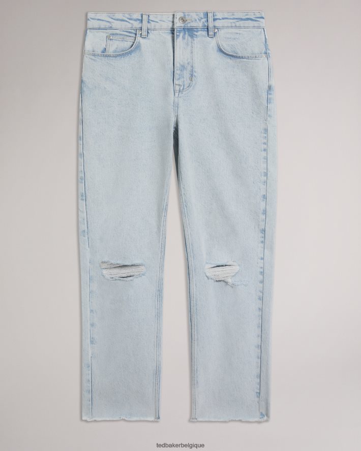 être Ted Baker femmes Chrishl - Jean coupe droite à la cheville lavage léger FR8J42360 vêtements