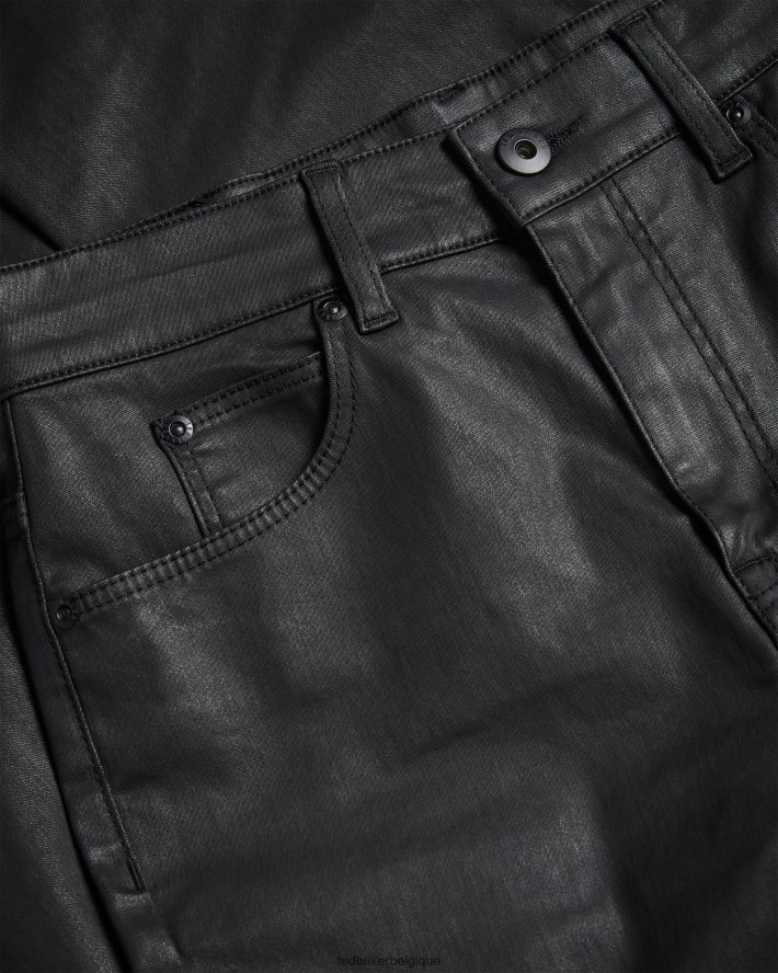 être Ted Baker femmes jazmynn - jean skinny stretch en satin noir FR8J4282 vêtements