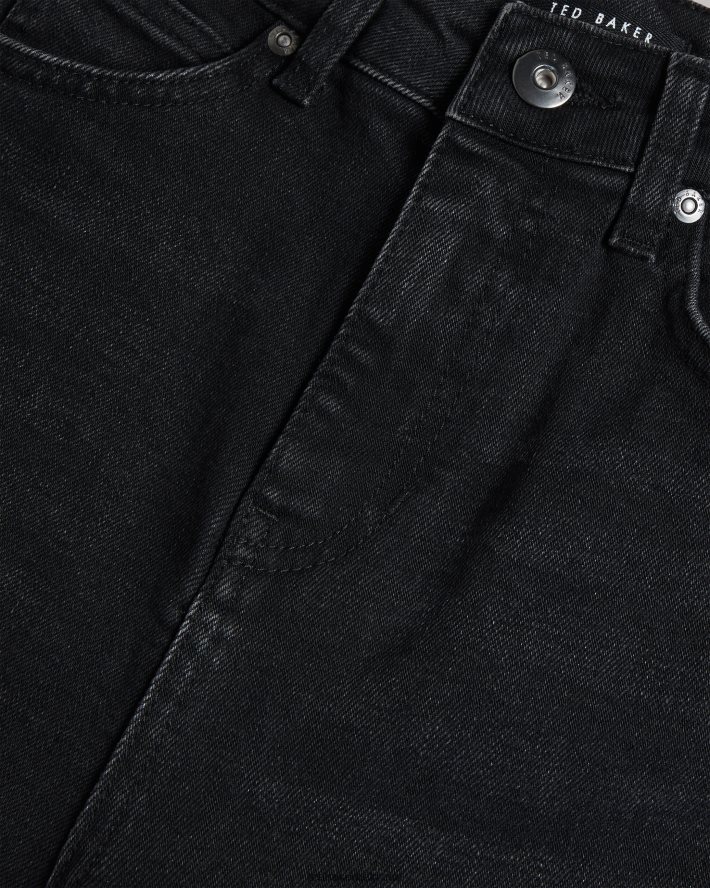 être Ted Baker femmes poppiyy - jean skinny noir délavé noir FR8J42121 vêtements