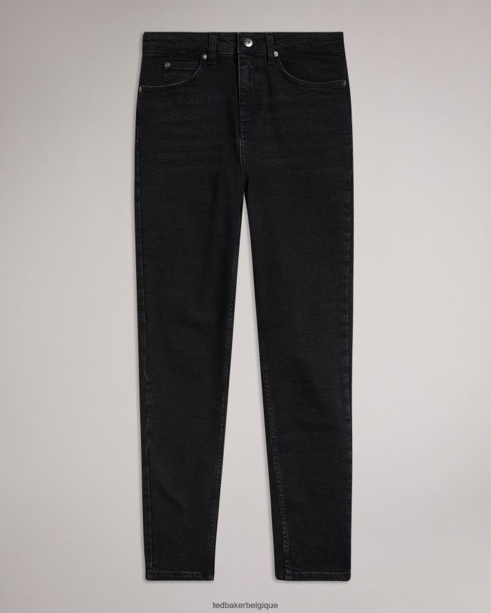 être Ted Baker femmes poppiyy - jean skinny noir délavé noir FR8J42121 vêtements