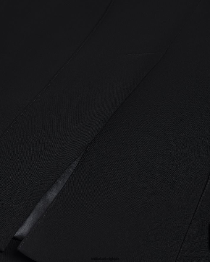 être Ted Baker femmes raees - jupe crayon à détails nervurés noir FR8J42364 vêtements