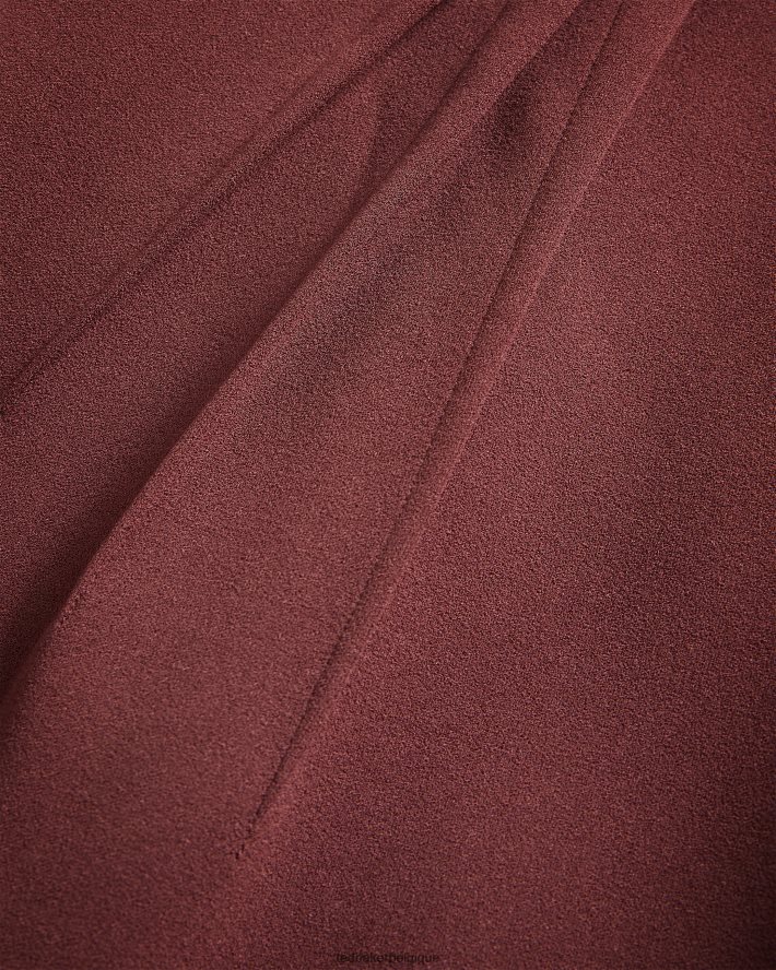 être Ted Baker femmes robe jupe tulipe lophiaz brun FR8J42453 vêtements