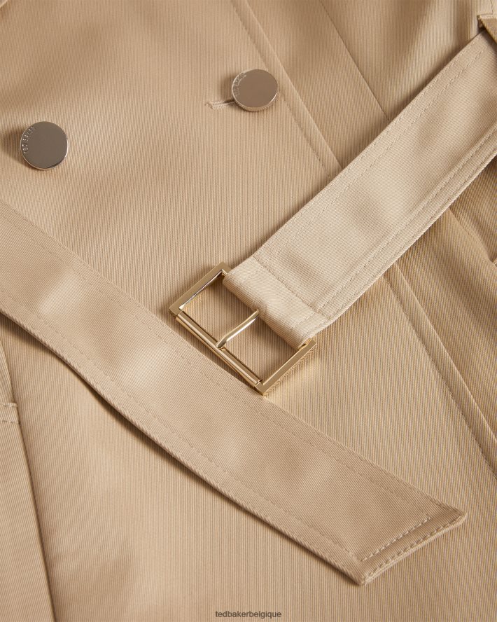 être Ted Baker femmes robbii - trench-coat léger imperméable naturel FR8J42178 vêtements