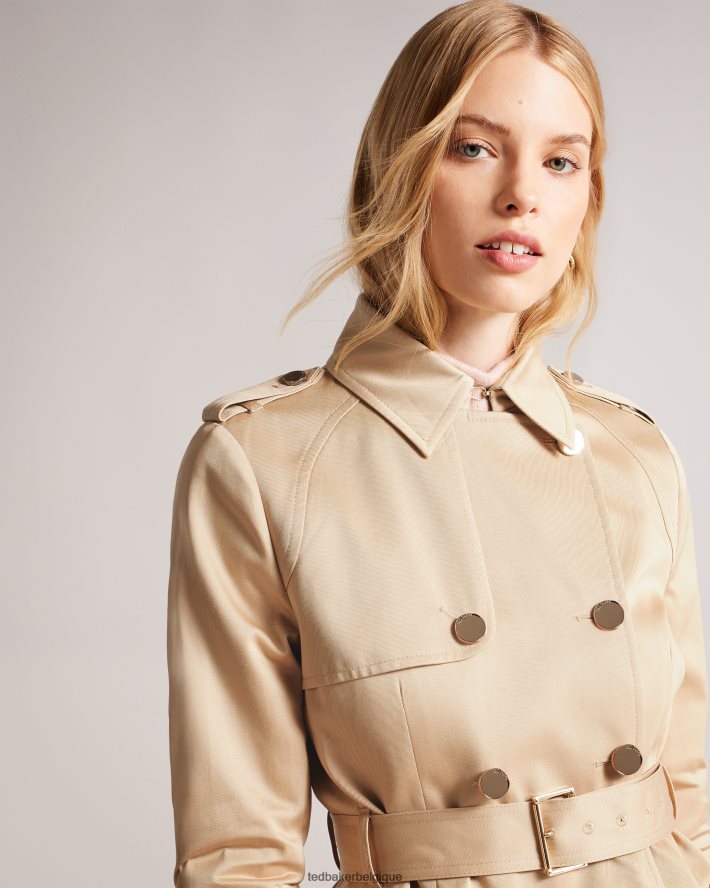 être Ted Baker femmes robbii - trench-coat léger imperméable naturel FR8J42178 vêtements