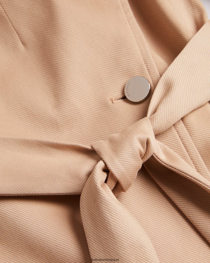 être Ted Baker femmes rosina - trench-coat portefeuille mi-long brun-bronzage FR8J42269 vêtements