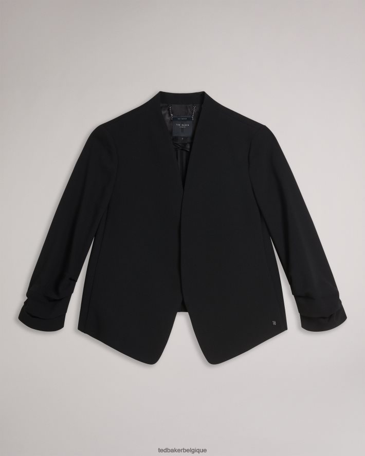 être Ted Baker femmes veste courte Popy noir FR8J42153 vêtements