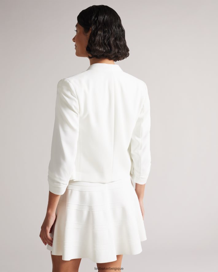 être Ted Baker femmes veste courte lilla Ivoire FR8J42131 vêtements