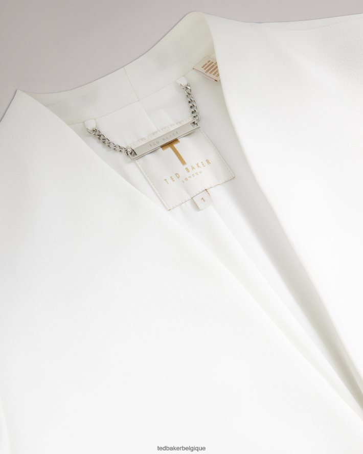 être Ted Baker femmes veste courte lilla Ivoire FR8J42131 vêtements