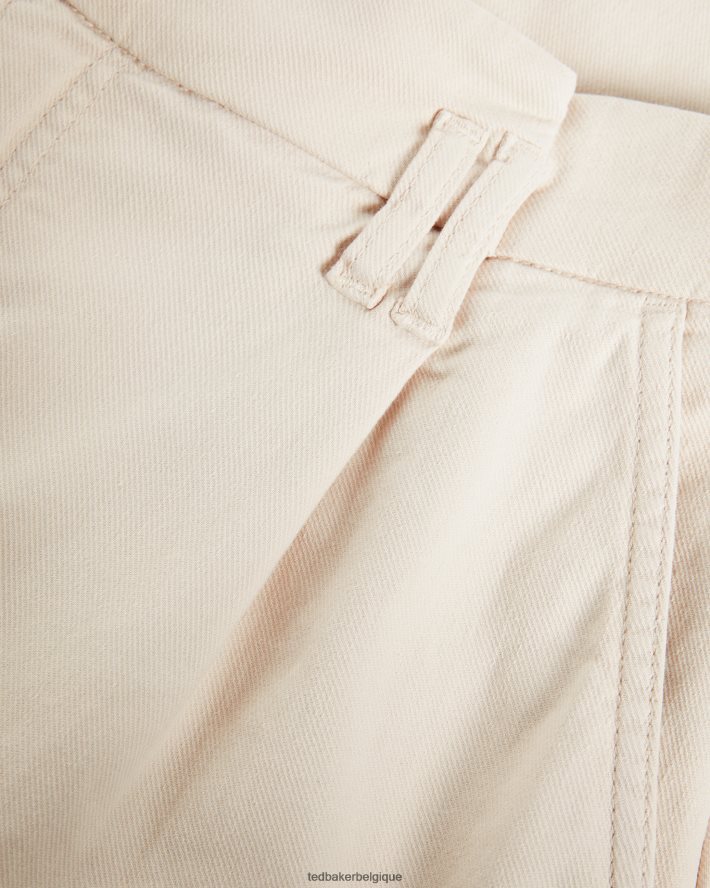 être Ted Baker femmes Steviey - Pantalon ajusté large nu clair FR8J42277 vêtements