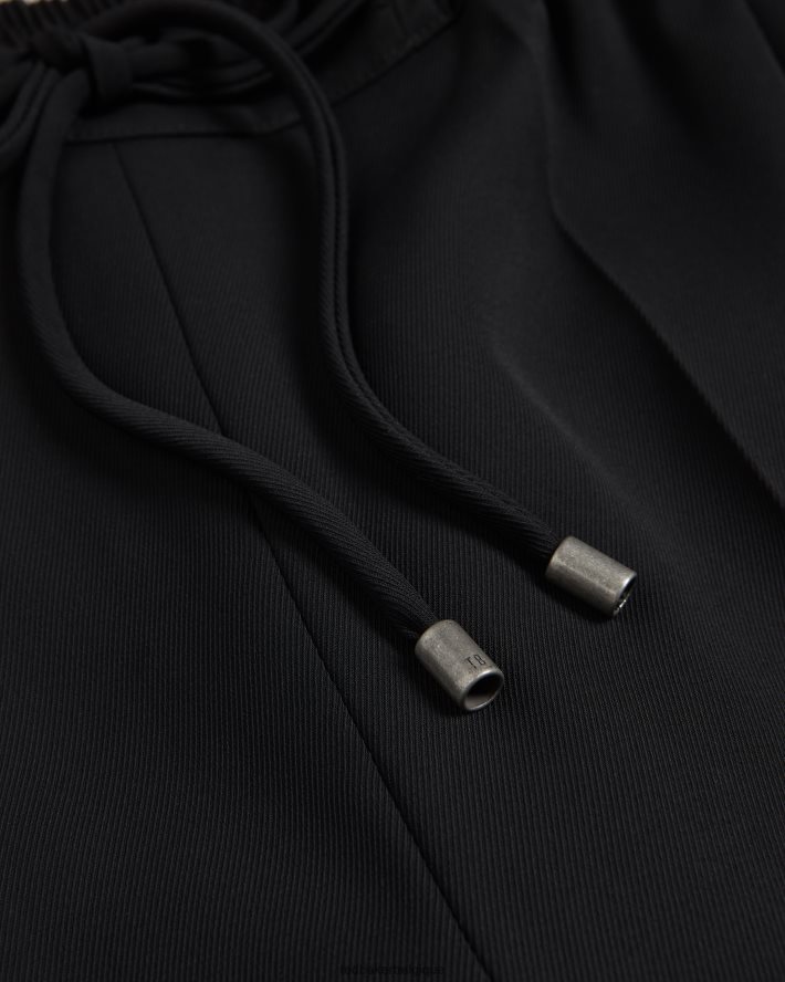 être Ted Baker femmes laurai - pantalon de jogging coupe droite à la cheville noir FR8J42161 vêtements