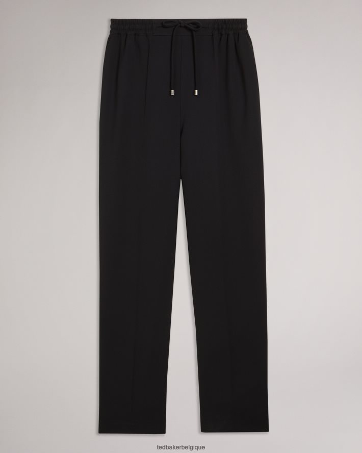 être Ted Baker femmes laurai - pantalon de jogging coupe droite à la cheville noir FR8J42161 vêtements
