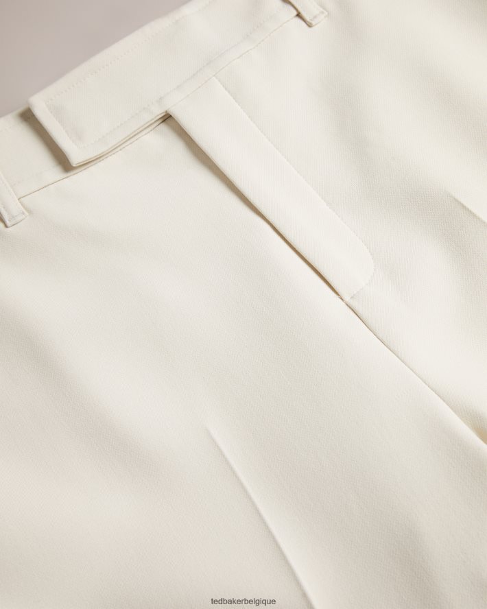 être Ted Baker femmes pantalon coupe droite amberot naturel FR8J42233 vêtements