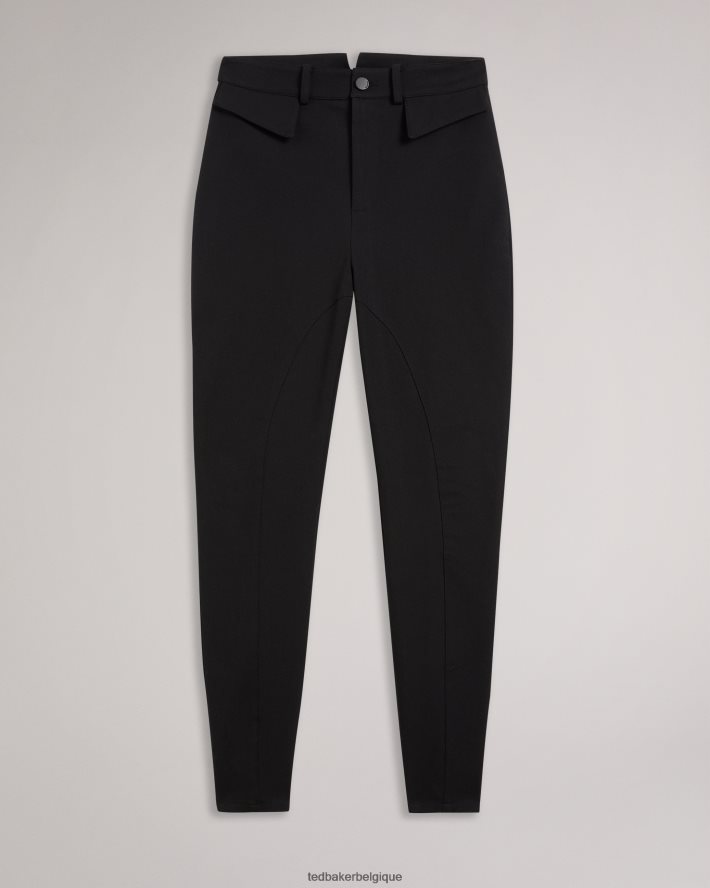 être Ted Baker femmes pantalon à empiècements tesia noir FR8J42431 vêtements