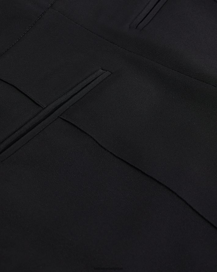être Ted Baker femmes raeet pantalon droit à la cheville noir FR8J42434 vêtements