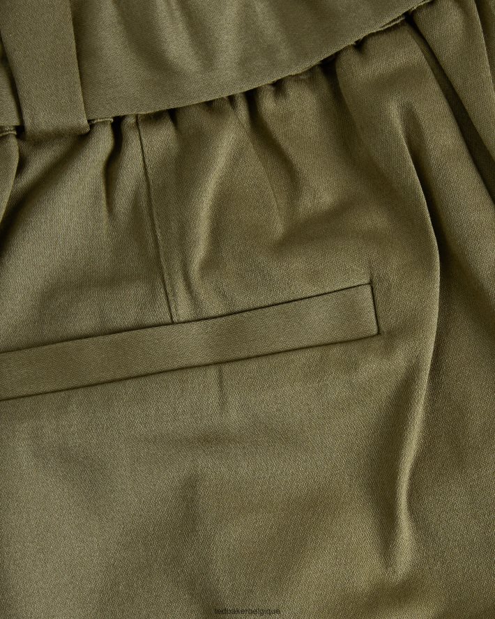 être Ted Baker femmes ronniie - short avec anneau en D olive FR8J42595 vêtements