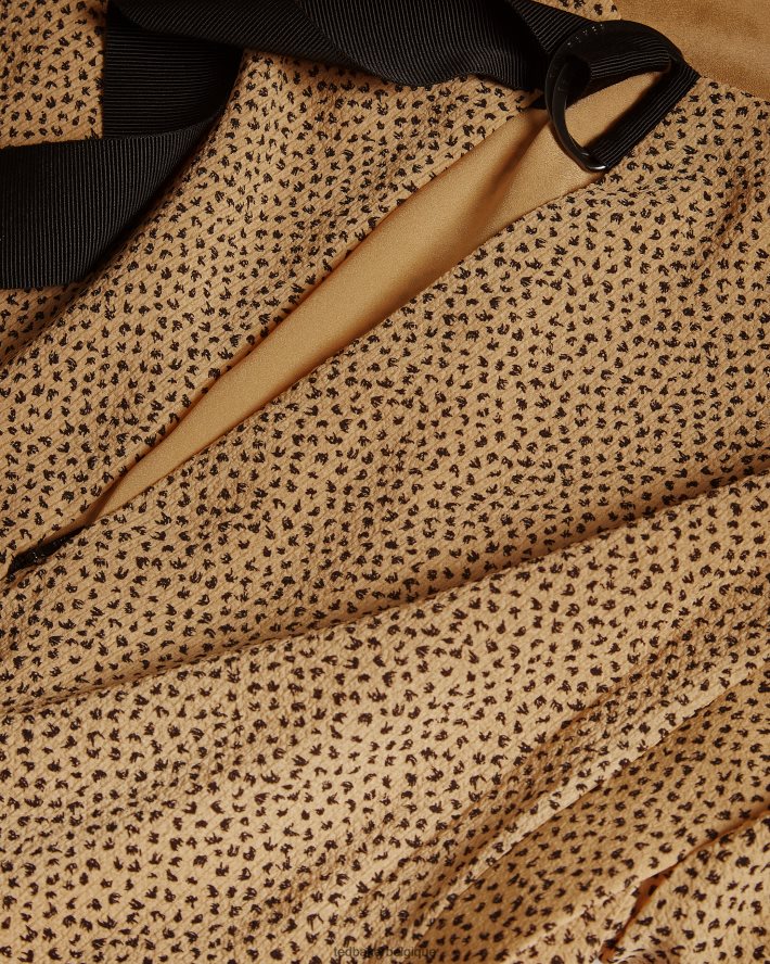 être Ted Baker femmes robe courte quinci avec détail sur les épaules noir FR8J42531 vêtements