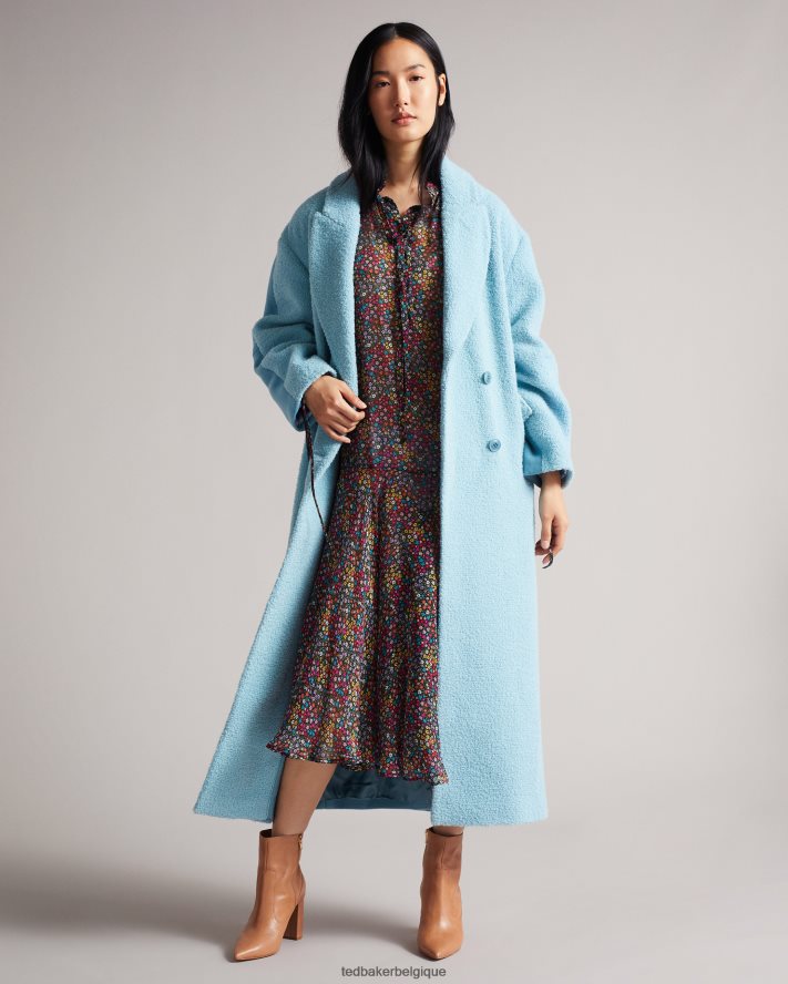 être Ted Baker femmes robe midi bevlia à taille basse noir FR8J42519 vêtements