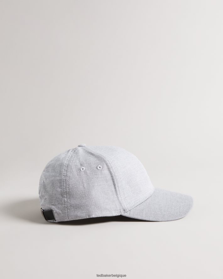être Ted Baker Hommes casquette de baseball argent gris FR8J421944 accessoires