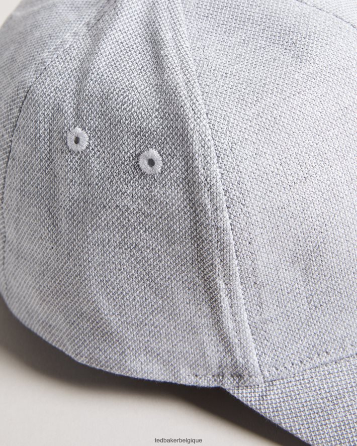 être Ted Baker Hommes casquette de baseball argent gris FR8J421944 accessoires