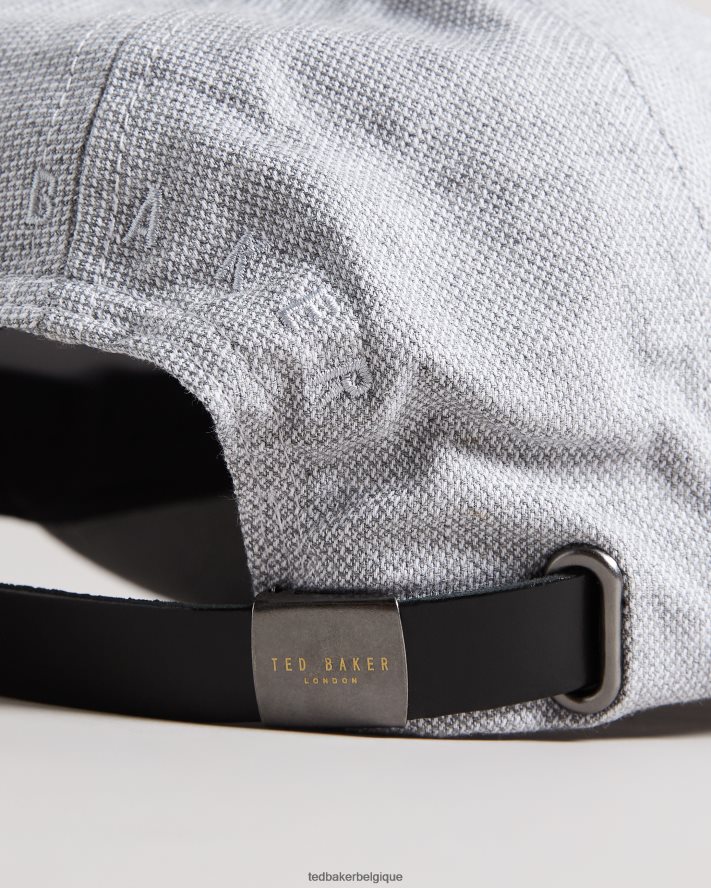 être Ted Baker Hommes casquette de baseball argent gris FR8J421944 accessoires