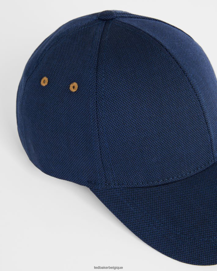 être Ted Baker Hommes casquette de baseball argent marine FR8J421847 accessoires