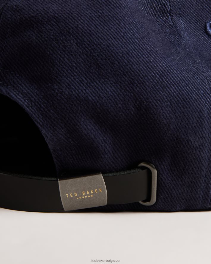 être Ted Baker Hommes casquette griffée frreddi marine FR8J421965 accessoires