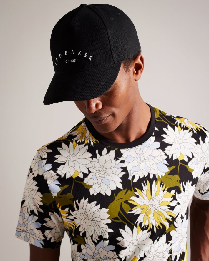 être Ted Baker Hommes casquette griffée frreddi noir FR8J421999 accessoires