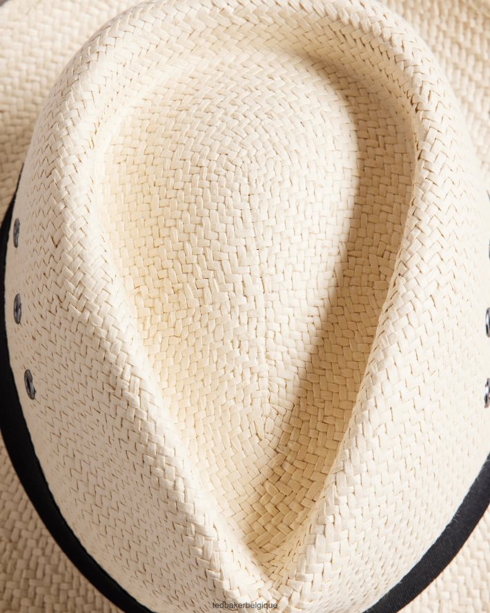 être Ted Baker Hommes trilby en paille Aydinn naturel FR8J421874 accessoires