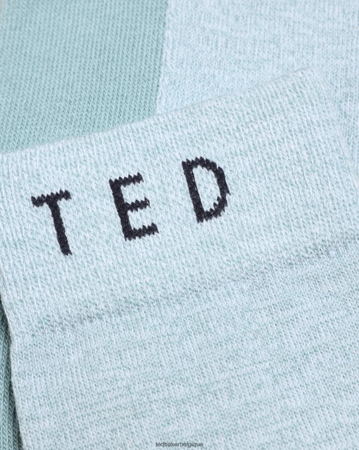 être Ted Baker Hommes chaussettes en fil torsadé twistsk bleu FR8J421977 accessoires