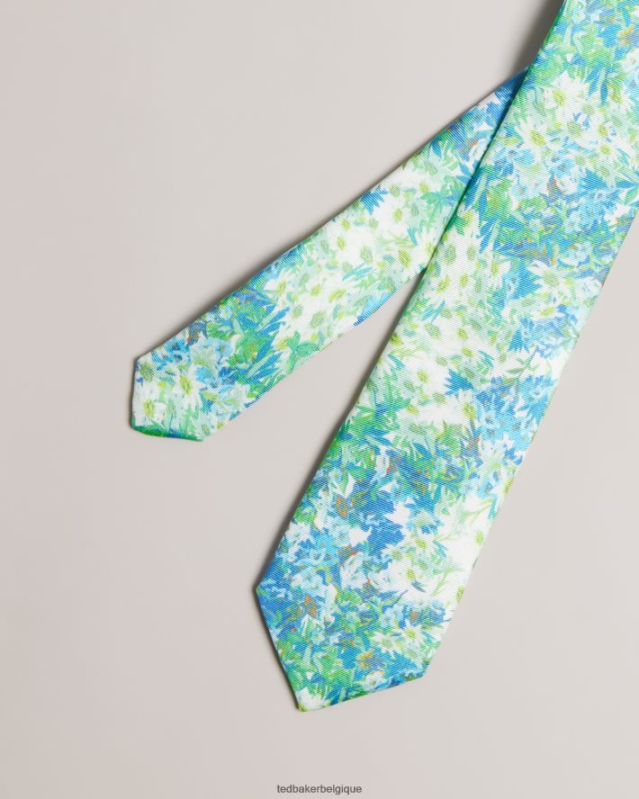 être Ted Baker Hommes cravate à imprimé floral dense lanico multicolore FR8J422066 accessoires