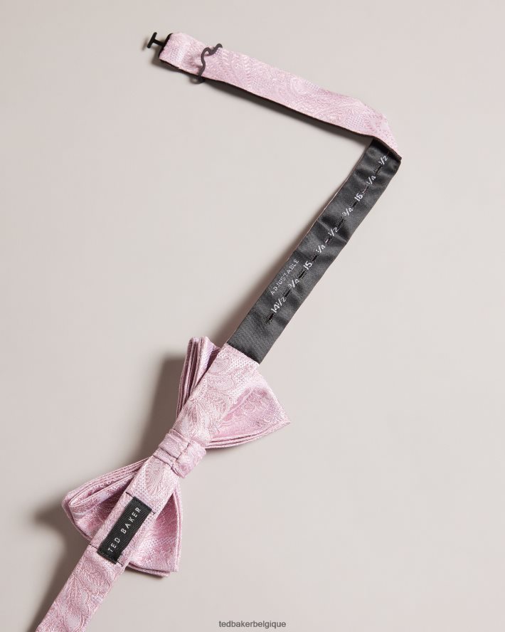 être Ted Baker Hommes noeud papillon cachemire mewbow rose sombre FR8J421957 accessoires