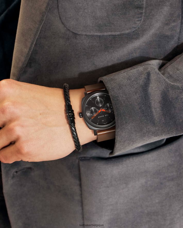 être Ted Baker Hommes coffret cadeau montre et bracelet Butch brun FR8J421956 accessoires