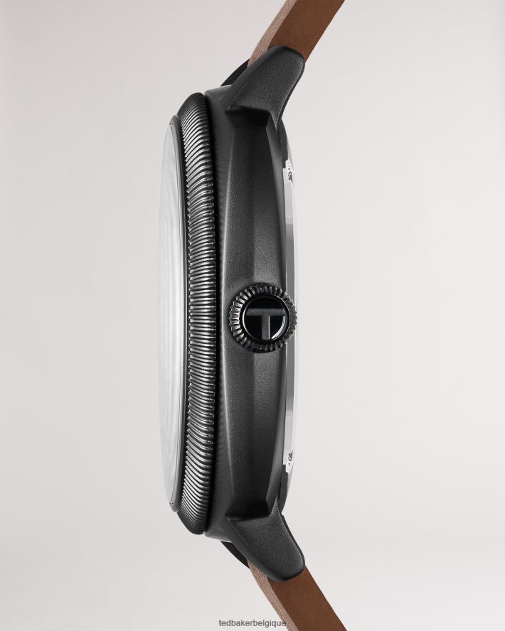 être Ted Baker Hommes coffret cadeau montre et bracelet Butch brun FR8J421956 accessoires