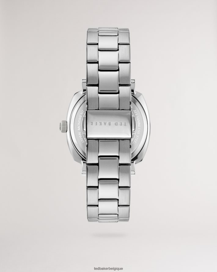 être Ted Baker Hommes montre bracelet en acier inoxydable d'un litre argent FR8J421945 accessoires