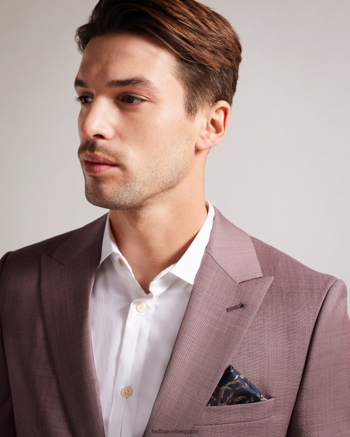 être Ted Baker Hommes pochette de costume fleurie en soie leefpok marine FR8J421926 accessoires