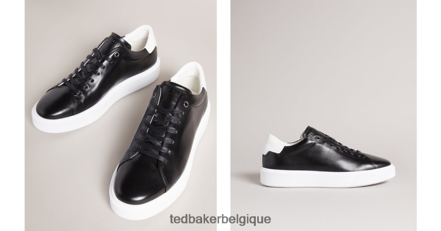 être Ted Baker Hommes sneaker à semelle gonflée breyon noir FR8J421893 chaussures